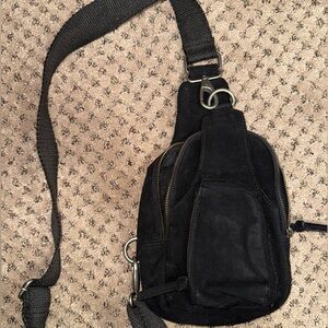 Free People Hudson Suede Sling Bag